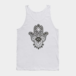 Hamsa Hand illustration Tank Top